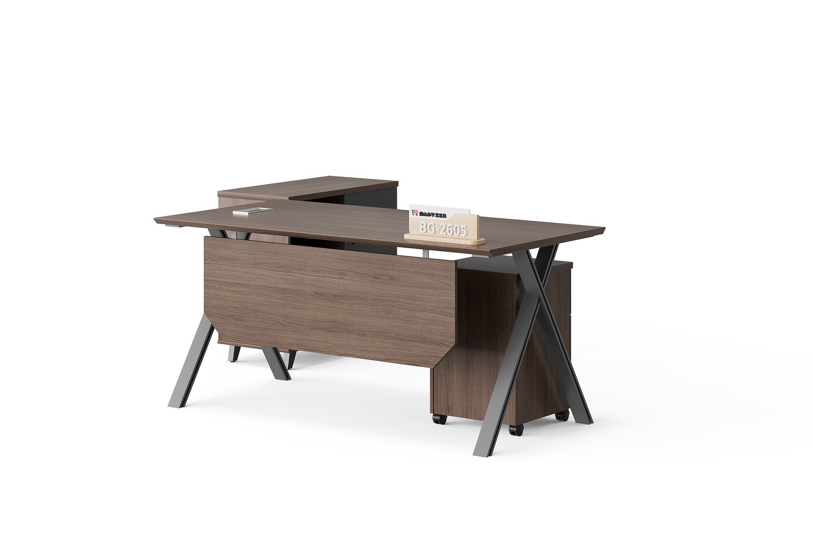 BG-2605-G17 Executive office desk from BG Office Furniture