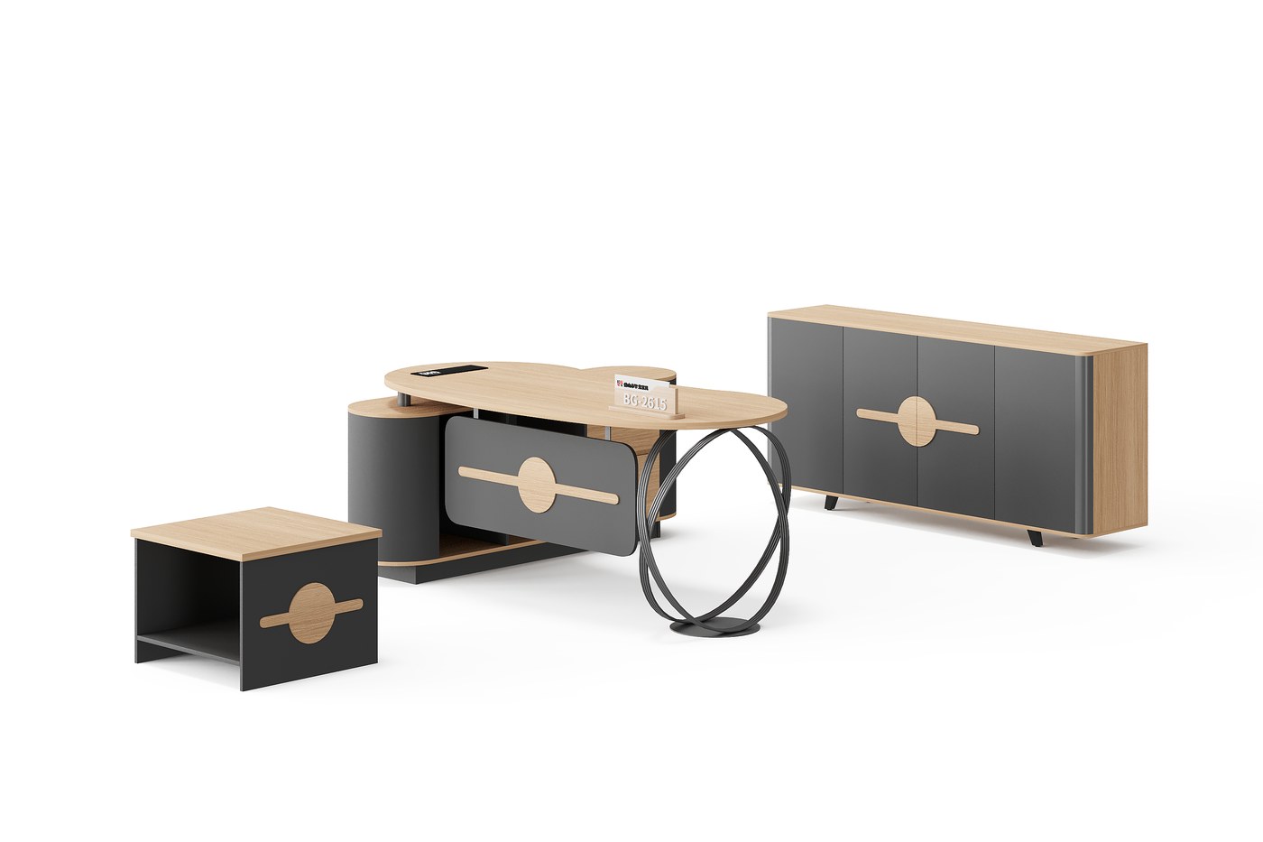 BG-2615LA-B3 2026 new executive office desk supplier China for global office furniture distributors