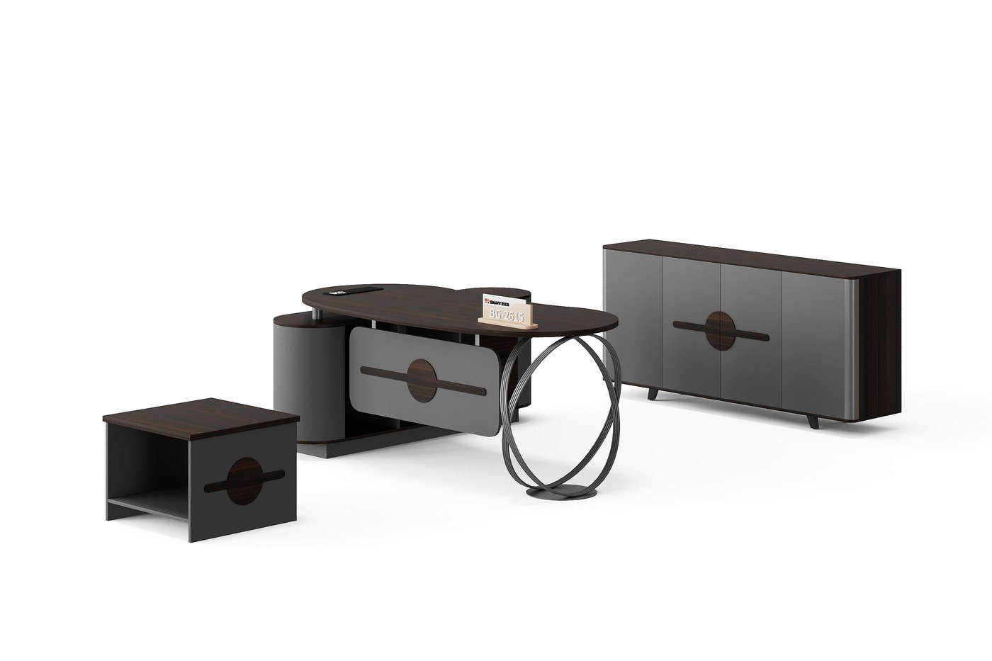 BG-2615LA-B13 2026 New Executive Office Desk for Global Projects