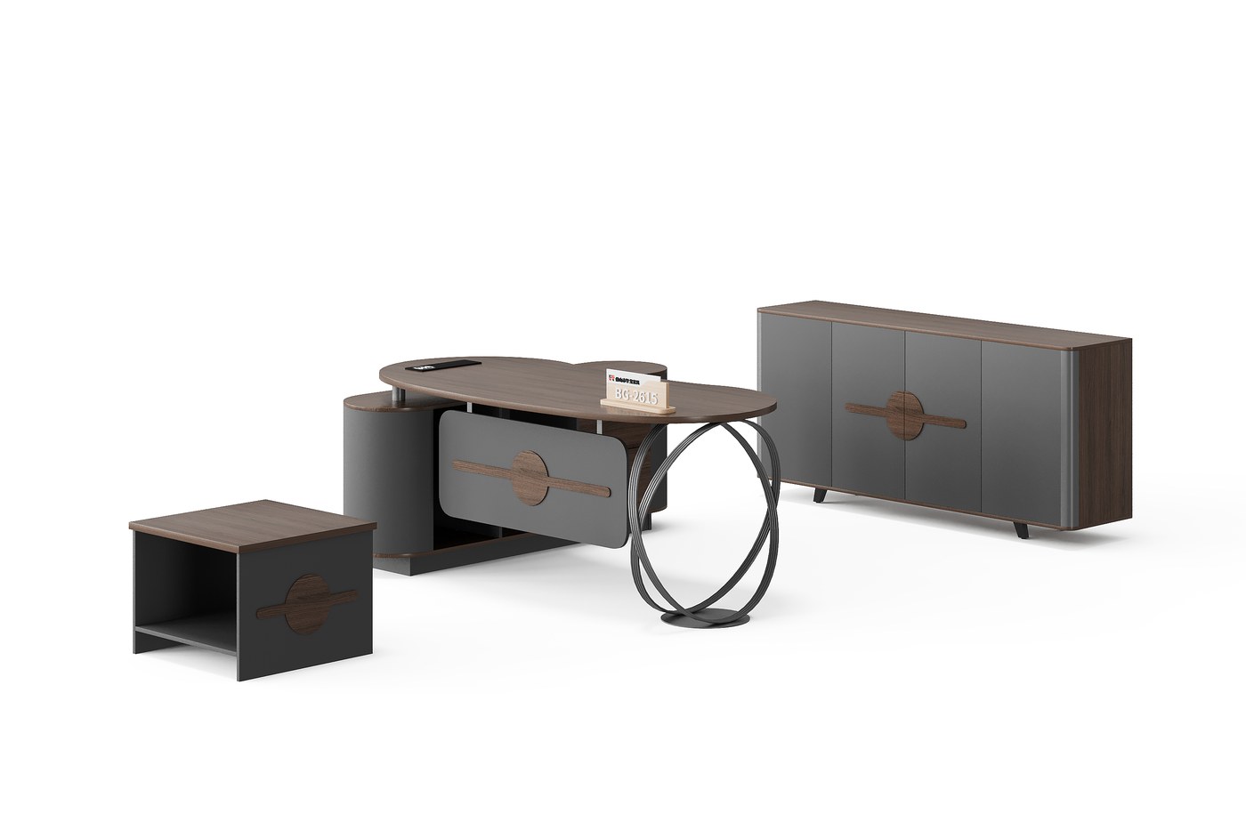 BG-2615LA-G17 2026 new executive office desk supplier China for global office furniture distributors