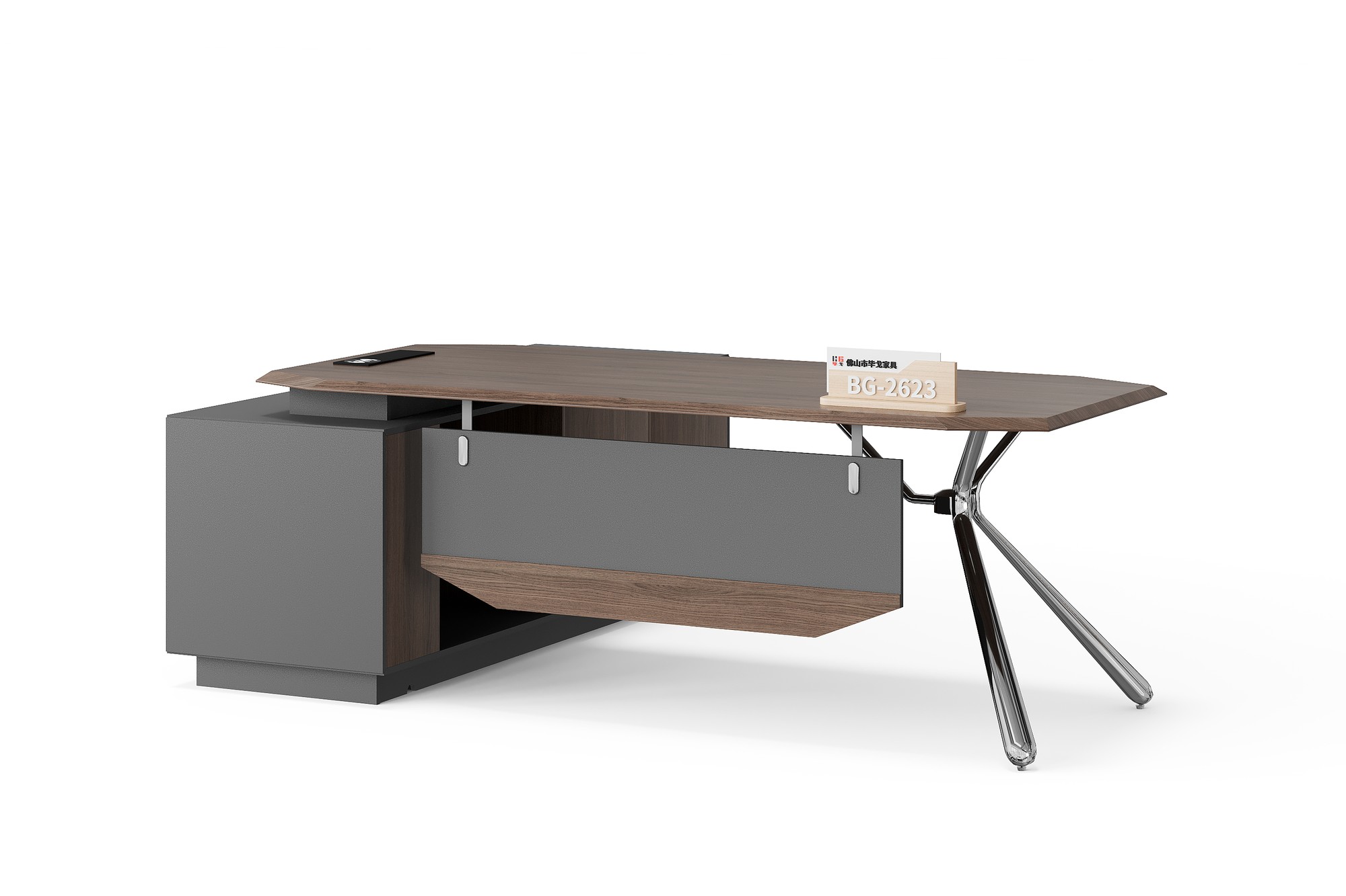 BG-2623L-G17 2026 new manager office desk from BG Office Furniture