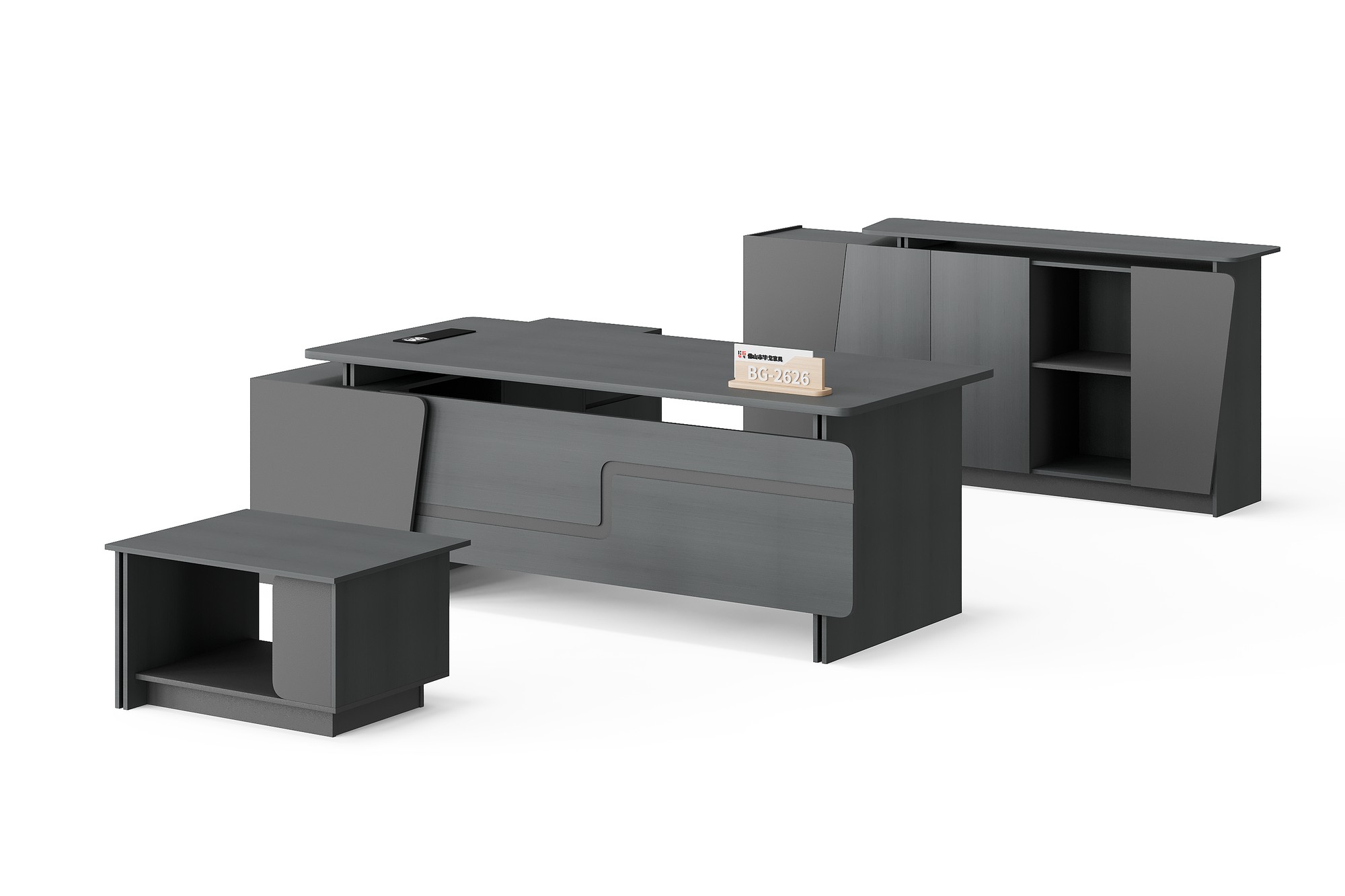 BG-2626LA-G21 2026 new executive office desk from BG Office Furniture