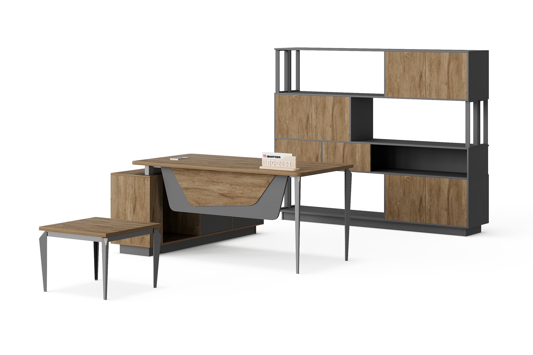 BG-2634LA-B4 Executive Office Desk supplier from China for global office furniture projects