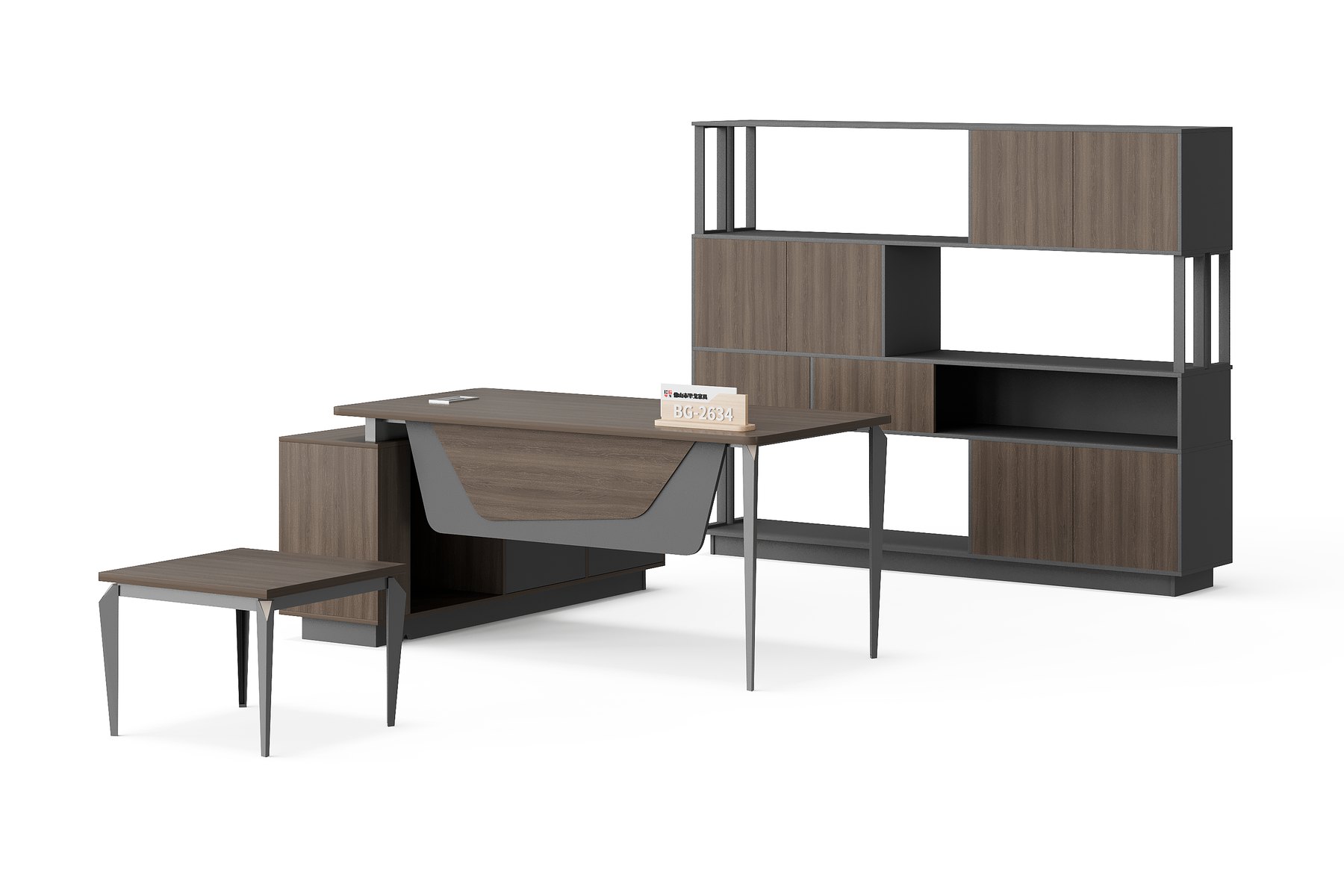 BG-2634LA-G28 Executive Office Desk supplier from China for global office furniture projects