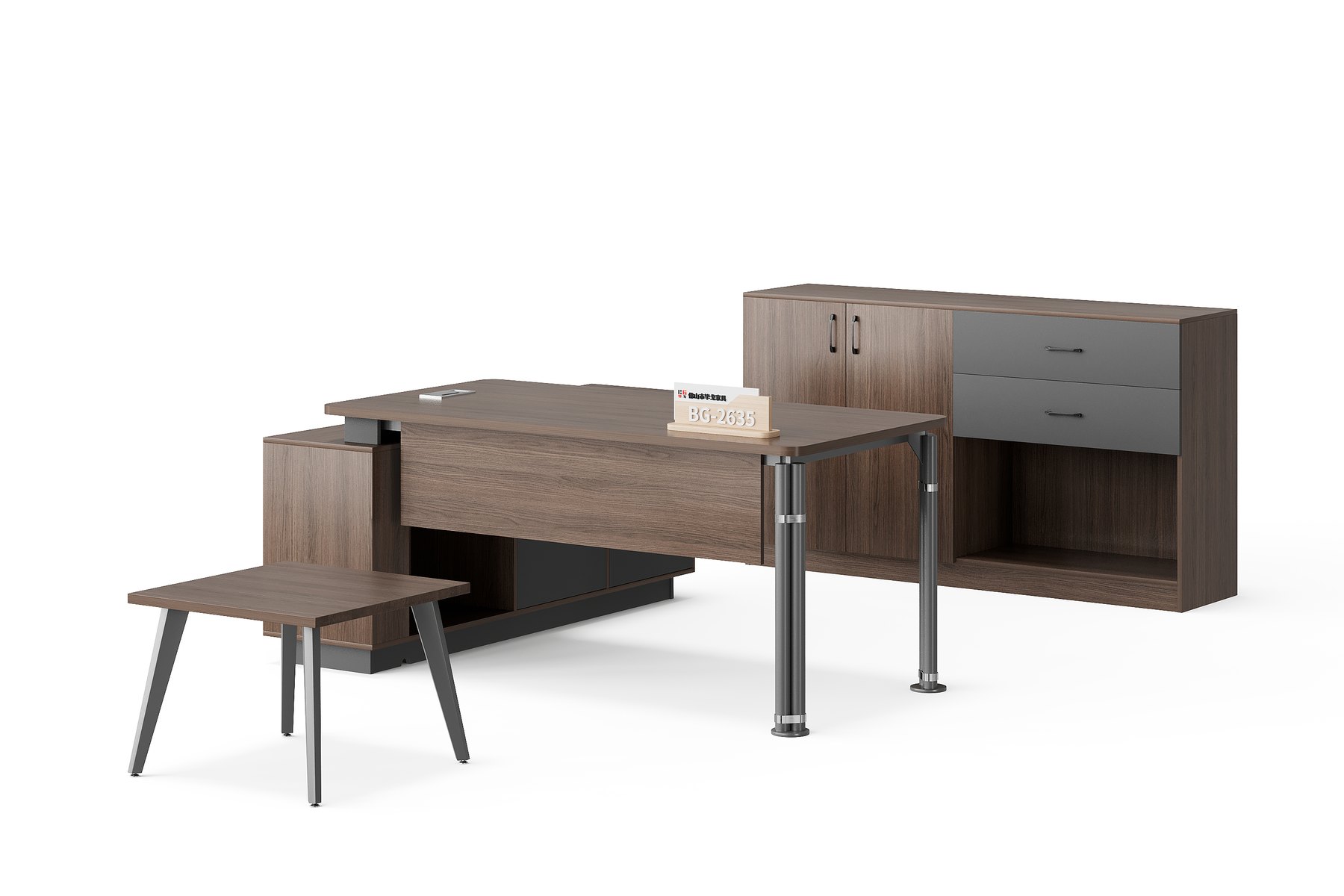 BG-2635LA-G17 Executive Office Desk supplier from China for global office furniture projects