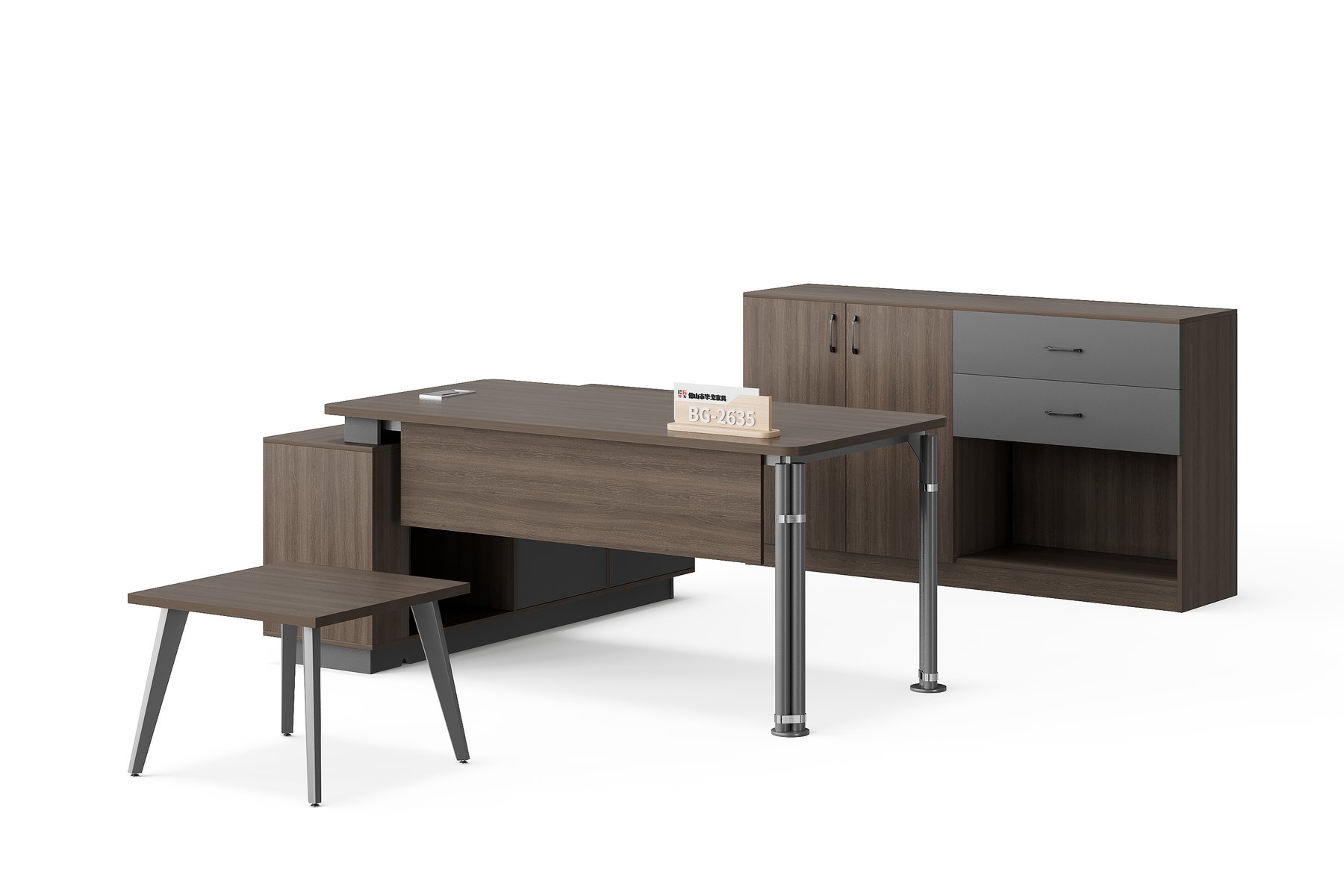 BG-2635LA-G28 Executive Office Desk supplier from China for global office furniture projects