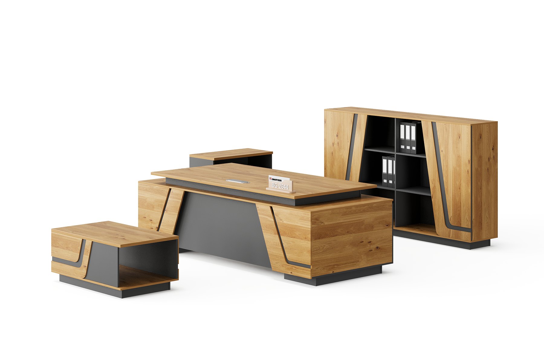BG-2644LA-G3 Executive Office Desk with Storage supplier China