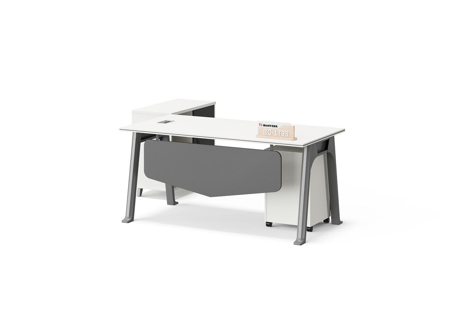 BG-1798-White Manager Office Desk supplier China