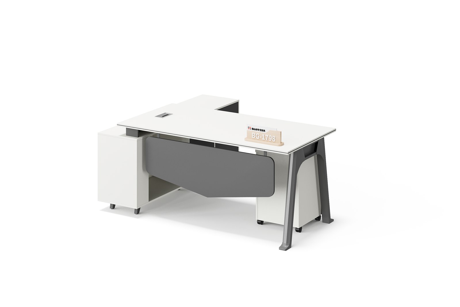 BG-1798L-White Executive Office Desk supplier China