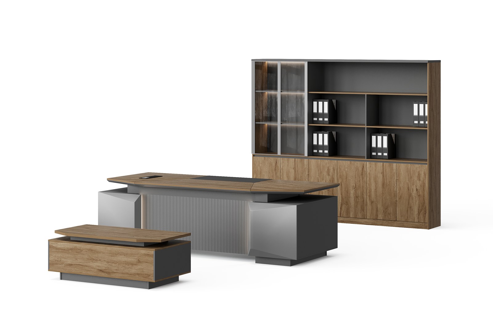 BG-2619LA-B4 Executive Desk and Cabinet Set supplier China