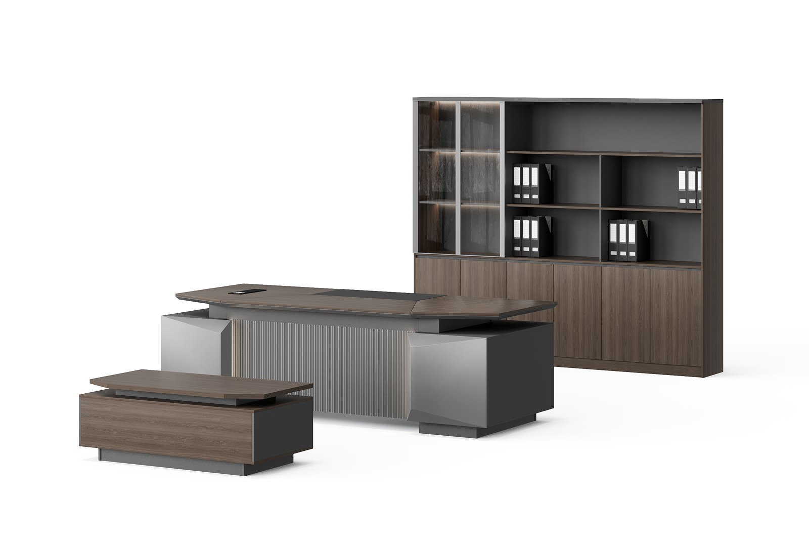BG-2619LA-G28 Executive Desk and Cabinet Set supplier China