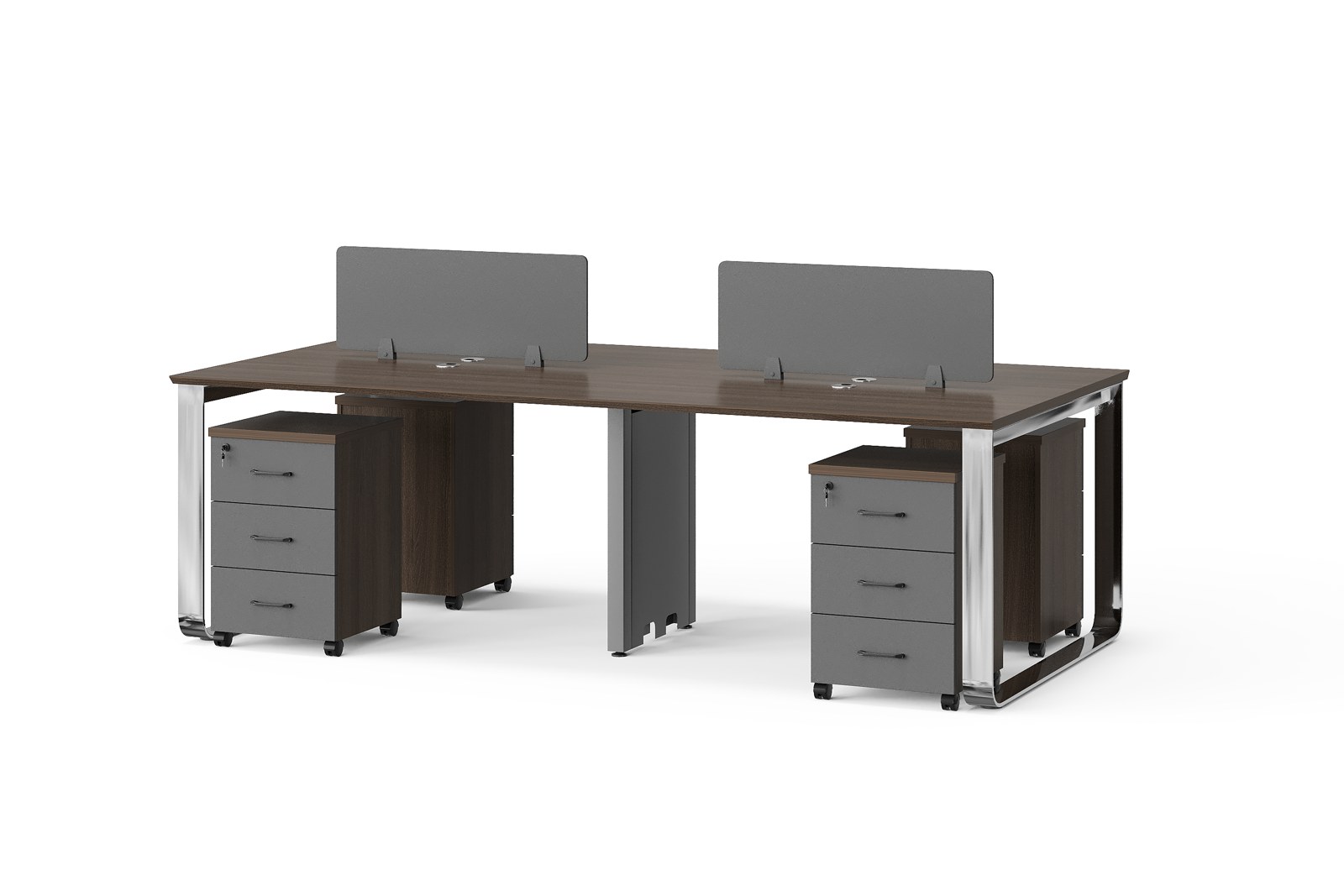 BG-2621W4-G28 2026 New Four Person Office Workstation for Global Buyers