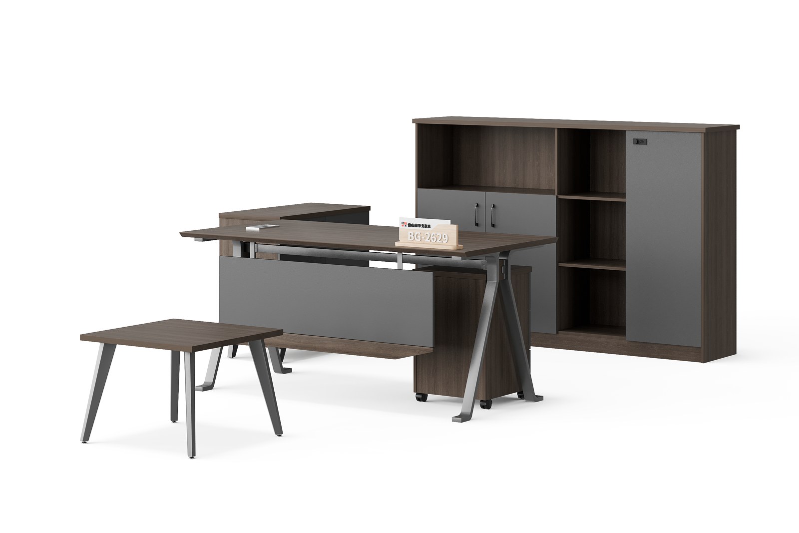 BG-2629A-G28 Manager Desk with Cabinet supplier China