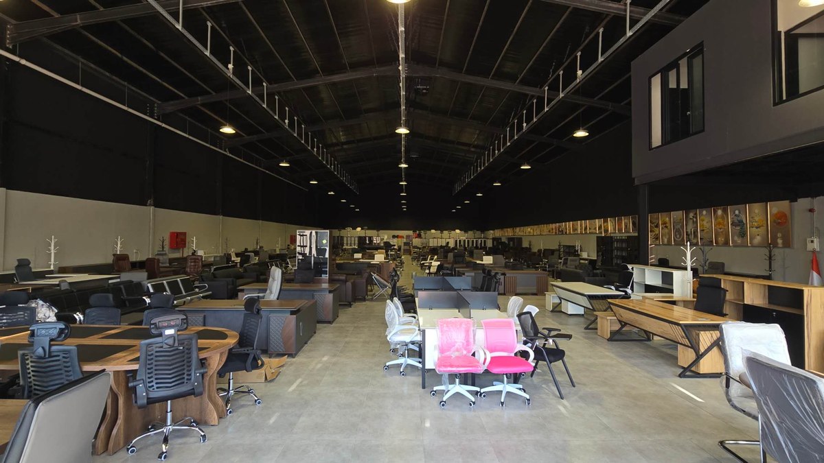 BG Office Furniture distributor showroom project case