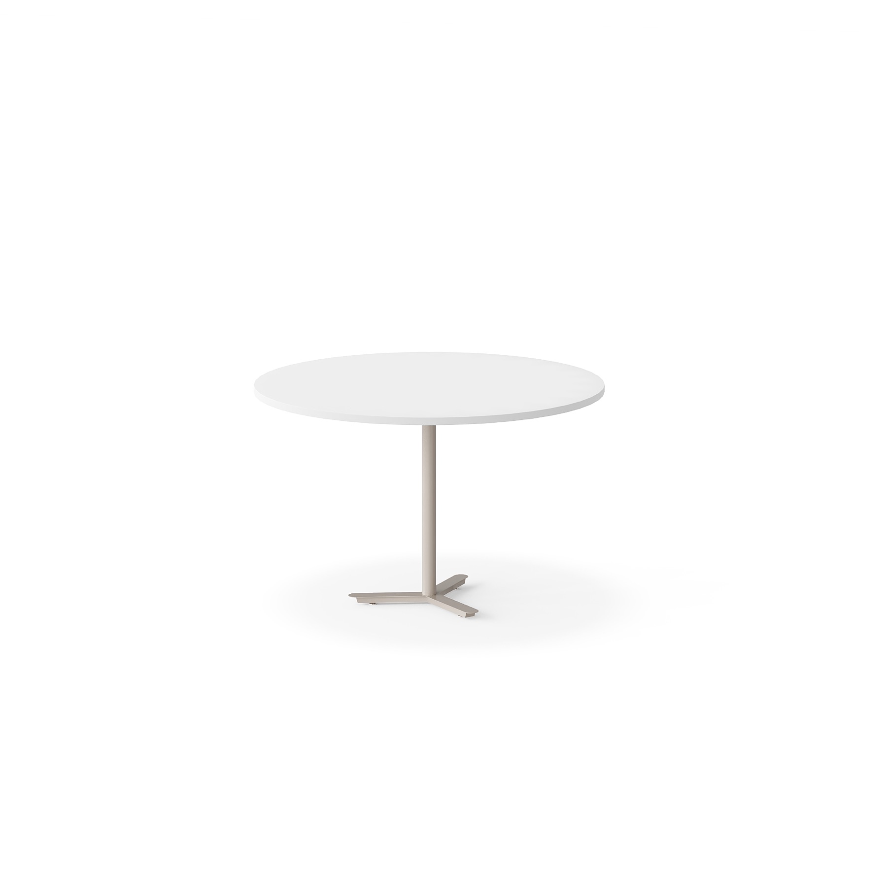 BG-2504MT12-WHite Round Office Meeting Table supplier China for global project buyers