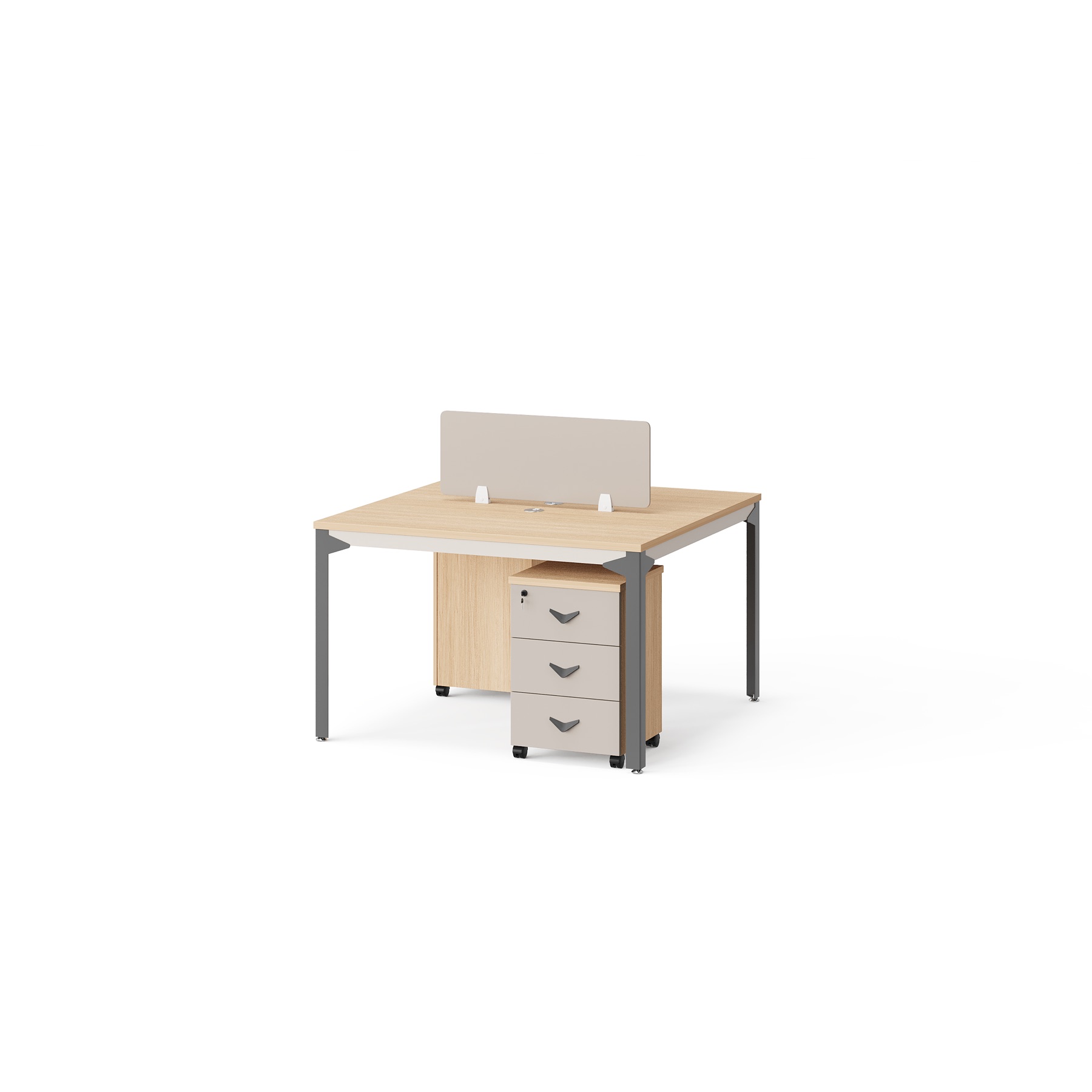 BG-2521W2-B3 Two-Person Office Workstation for Global Buyers