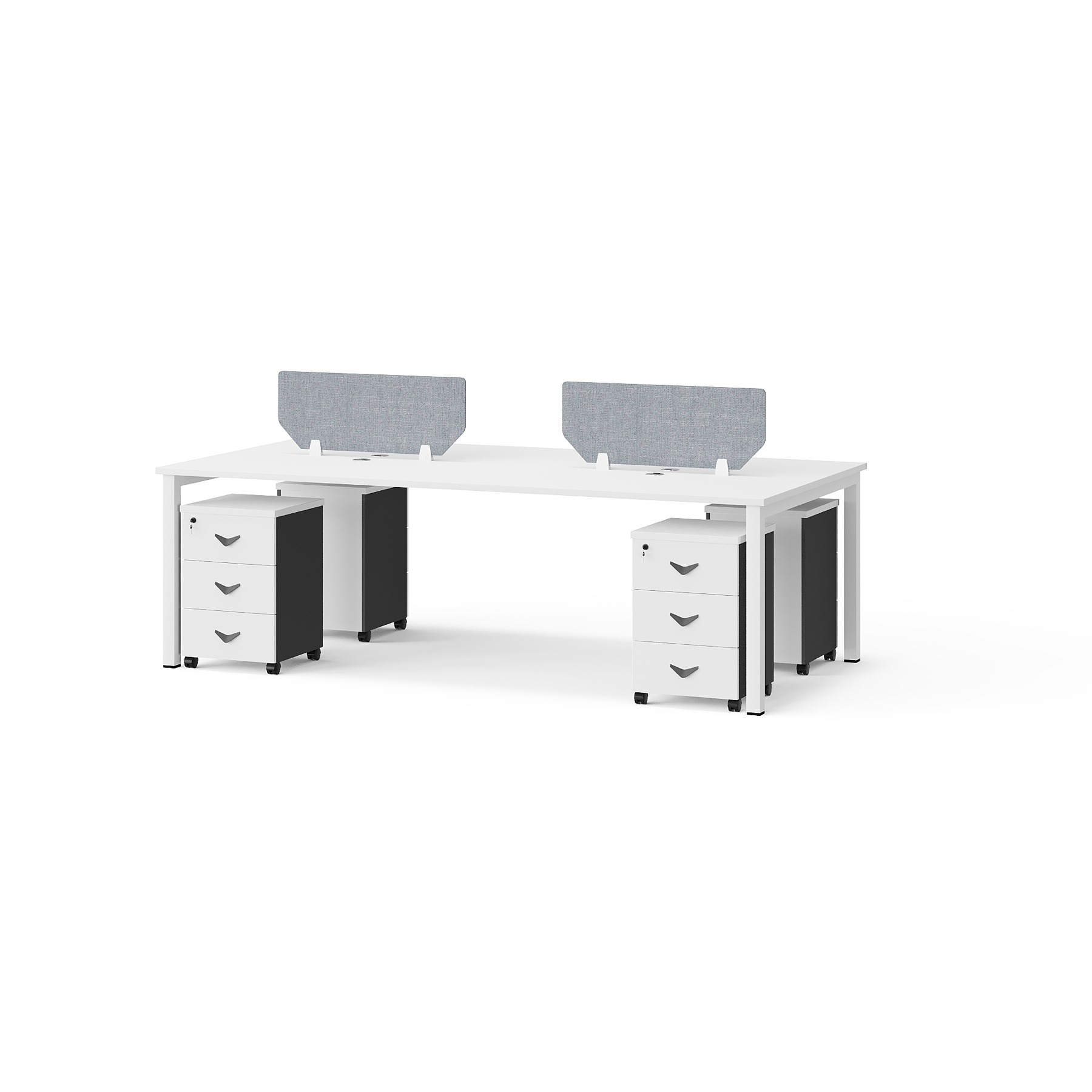 BG-2516W4 Four-Person Office Workstation supplier China for global project buyers