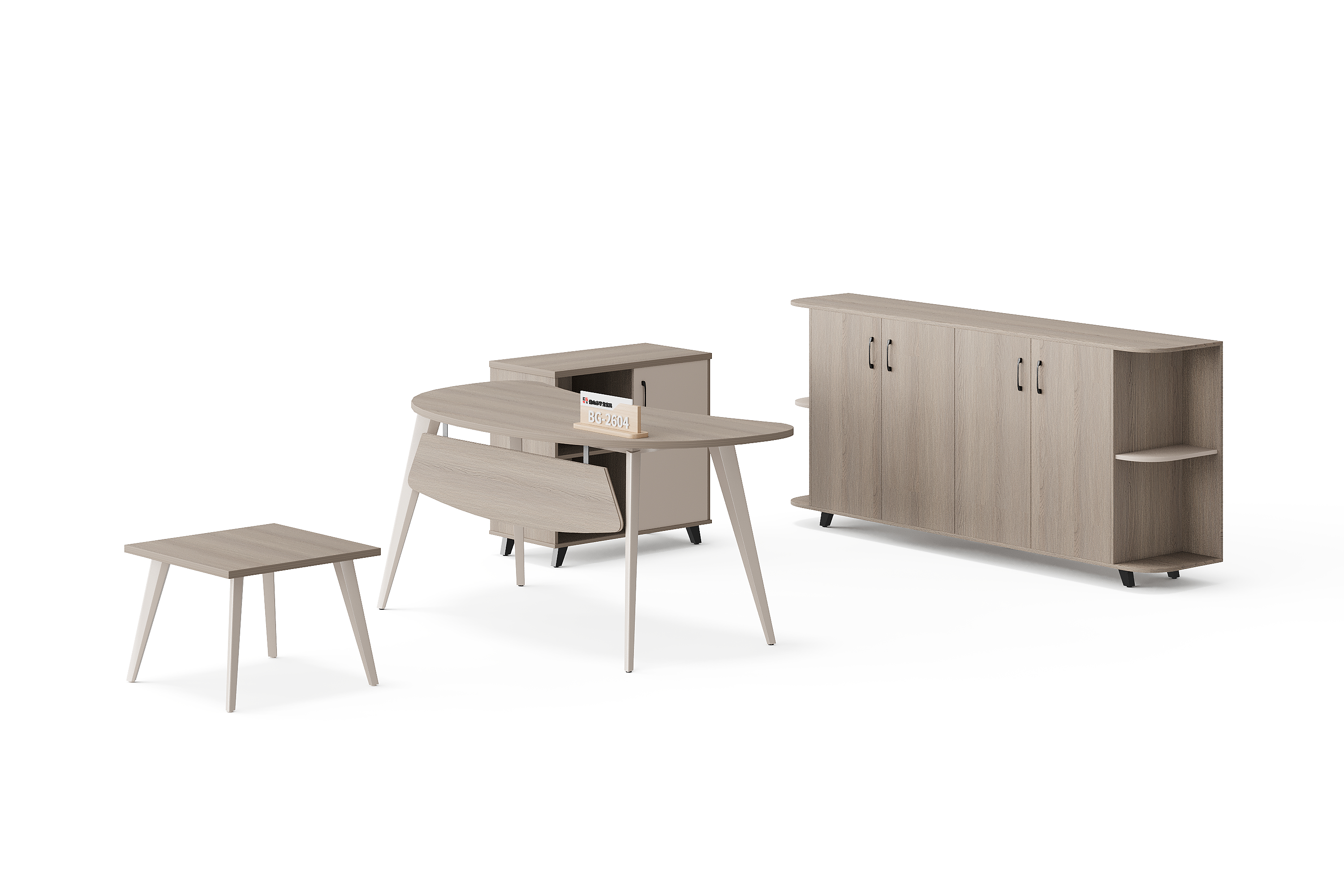 BG-2604A-G2 Executive Office Desk and Storage Combination for Global Buyers