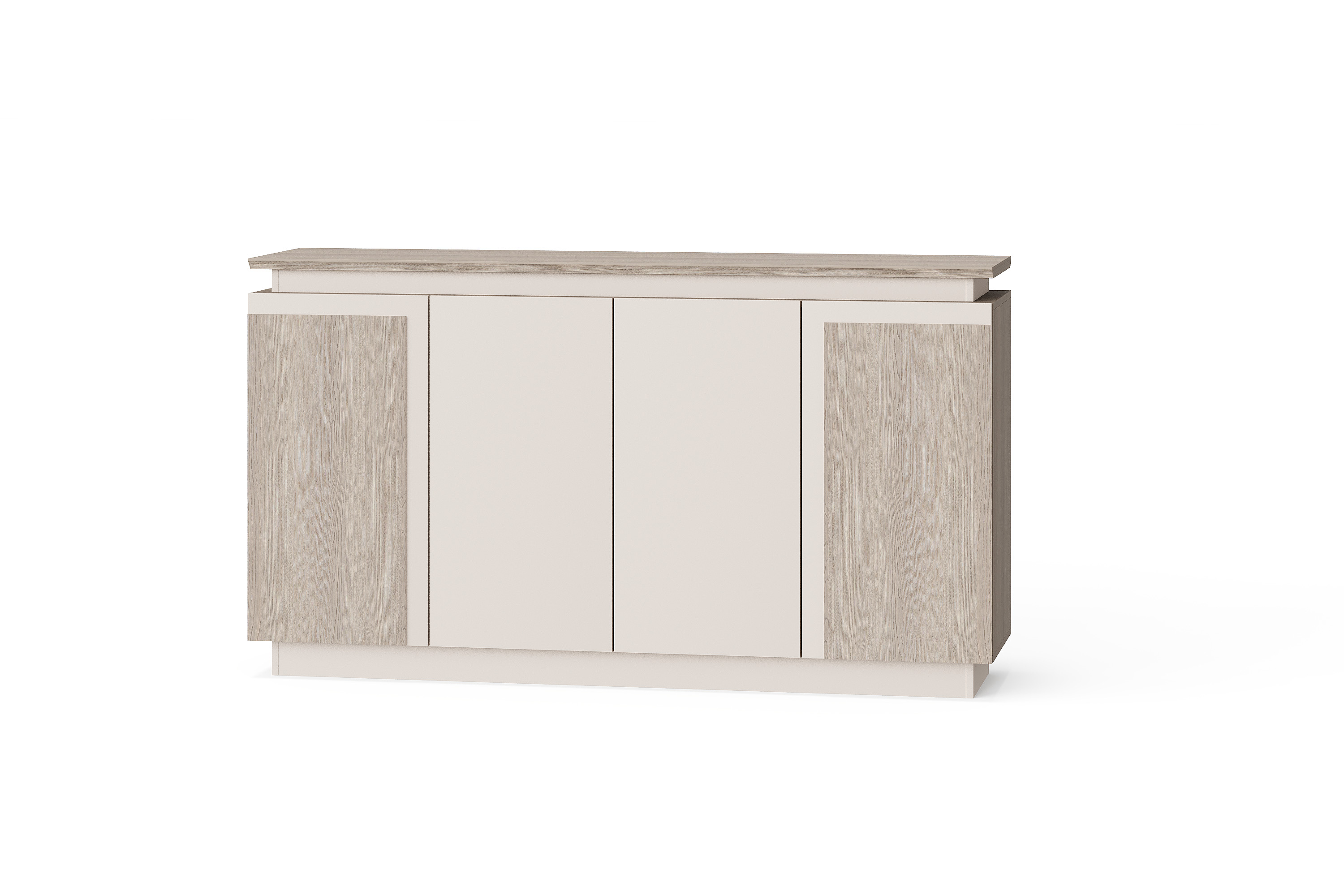 BG-2613B-G2 Low Office File Cabinet with Four Doors for Global Buyers