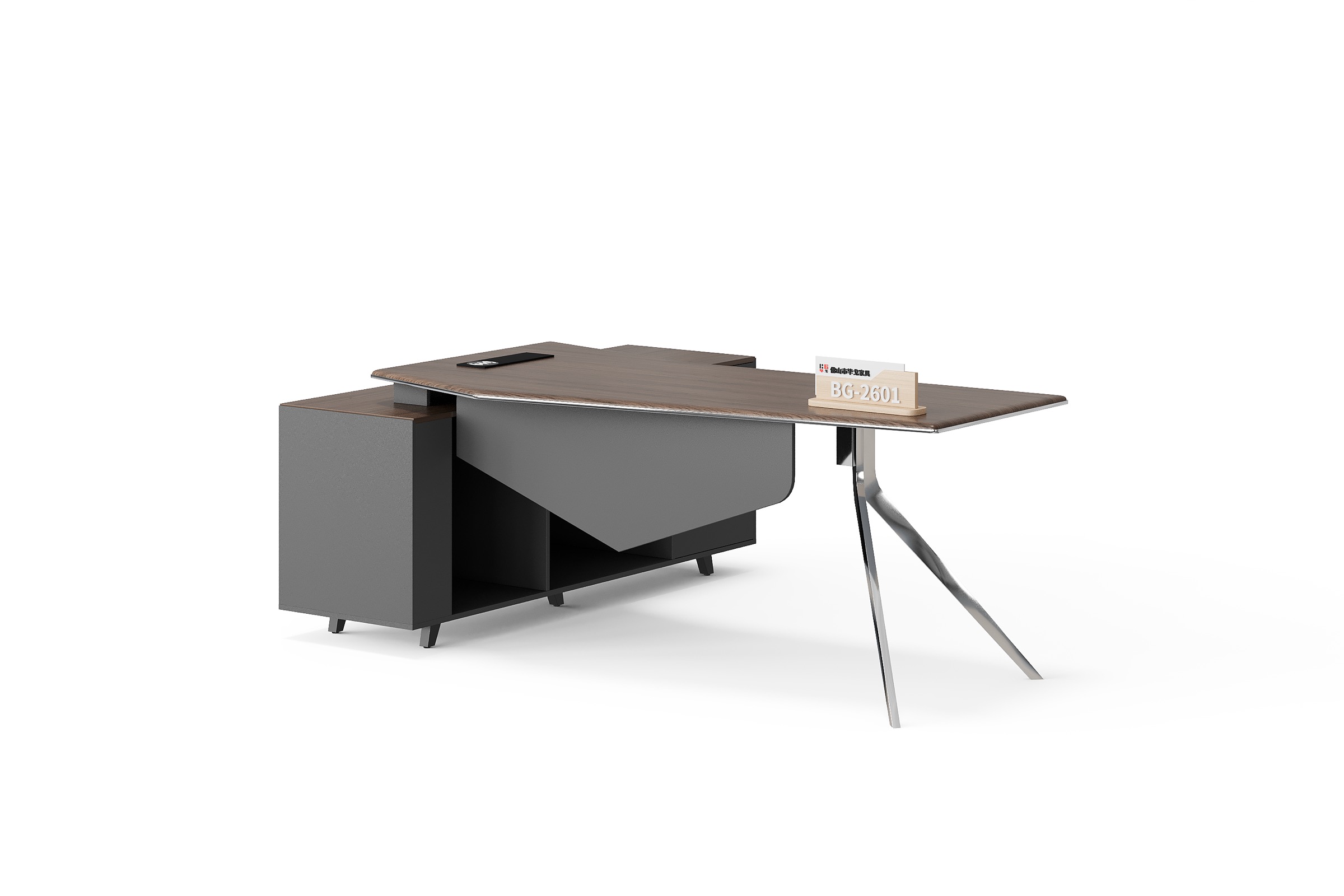 BG-2601L-G17 2026 New Manager Office Desk with Angled Support for Global Buyers