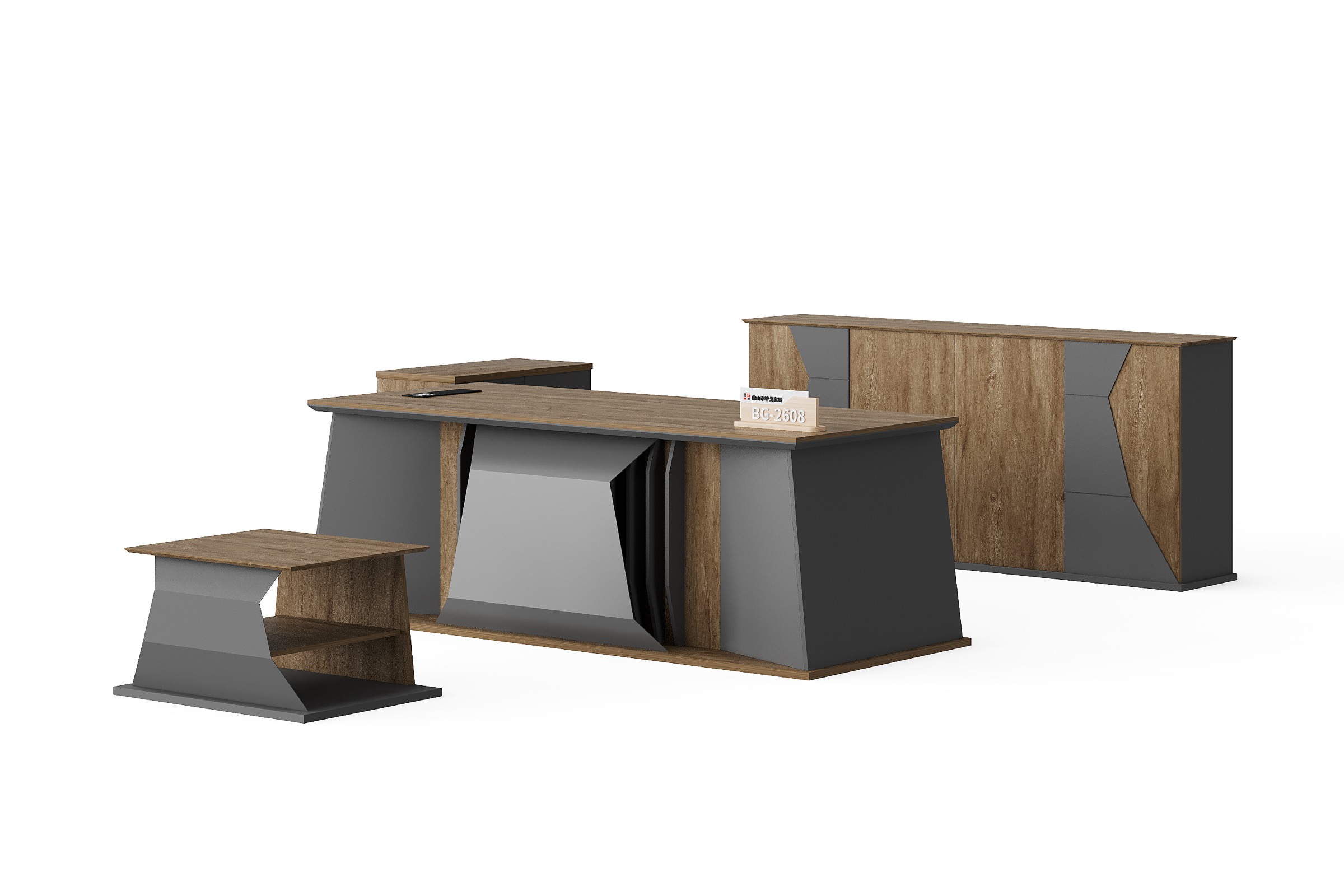 BG-2608A-B4 2026 New Executive Desk and Storage Collection for Global Buyers