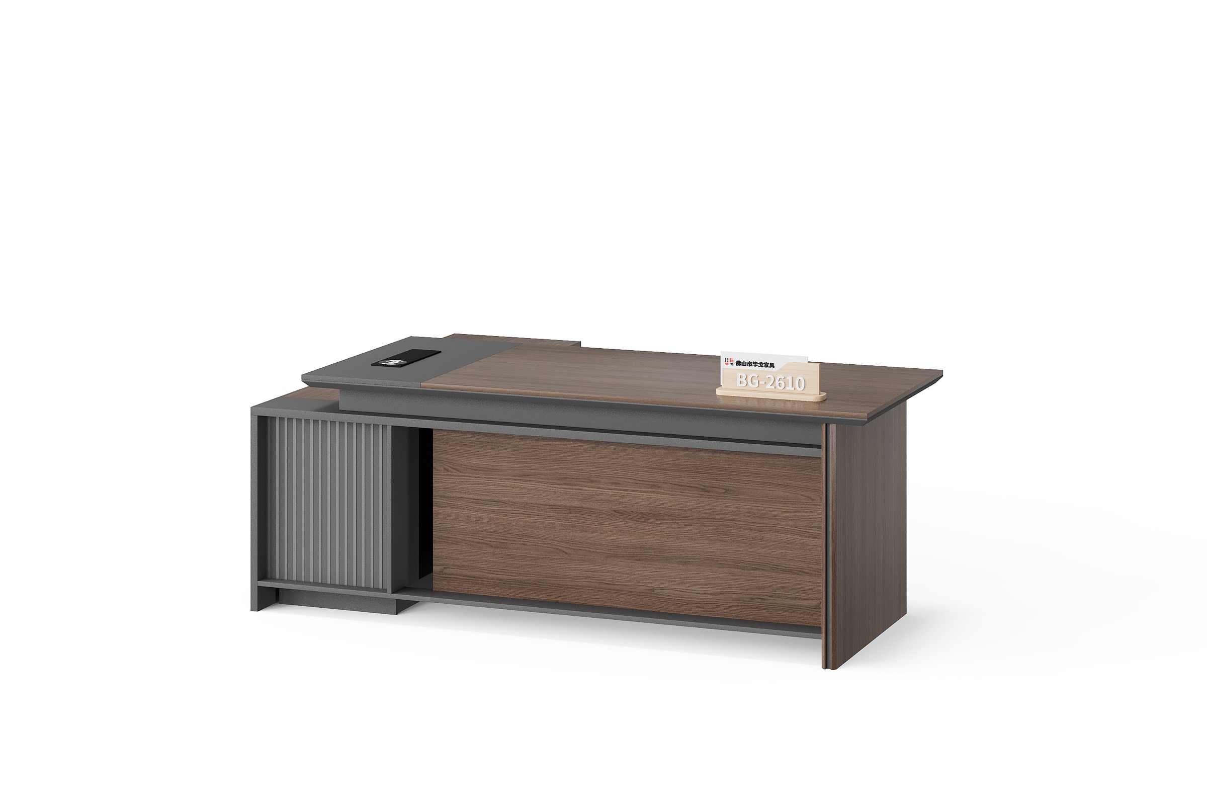 BG-2610L-G17 2026 New Manager Office Desk with Layered Worktop for Global Buyers