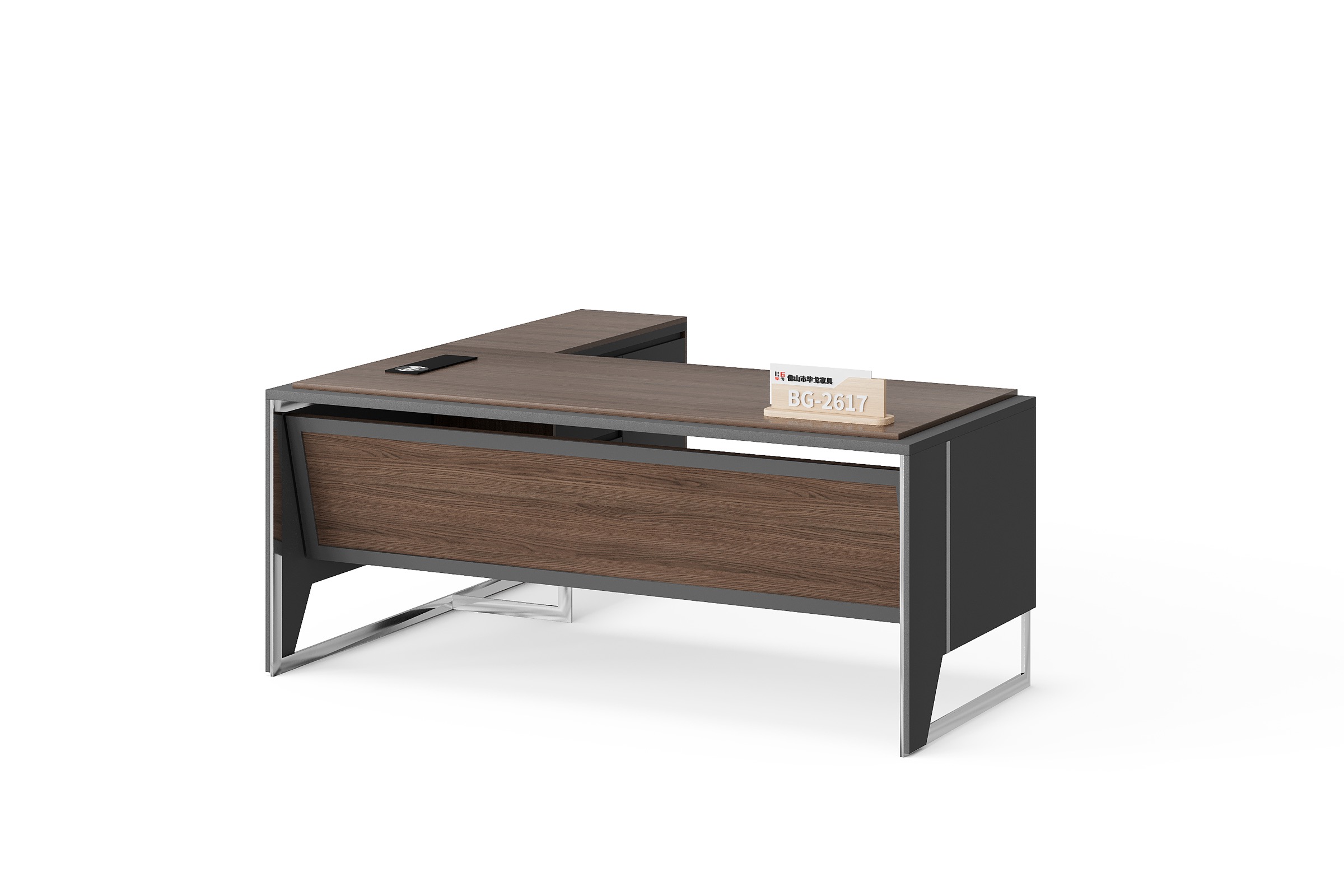 BG-2617L-G17 2026 New Manager Desk with Framed Front Panel for Global Buyers