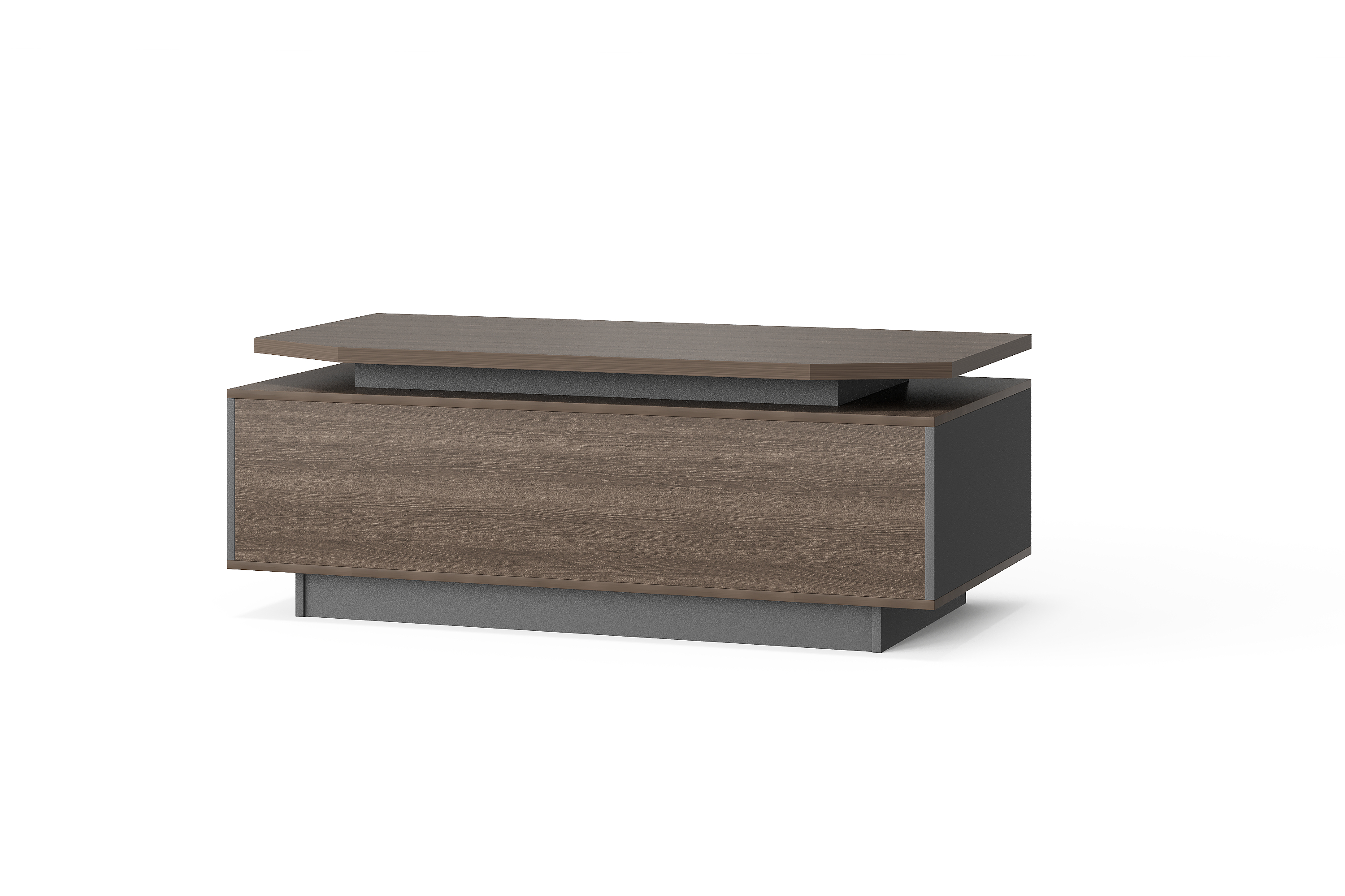 BG-2619T-G28 2026 New Layered Rectangular Office Coffee Table for Global Buyers