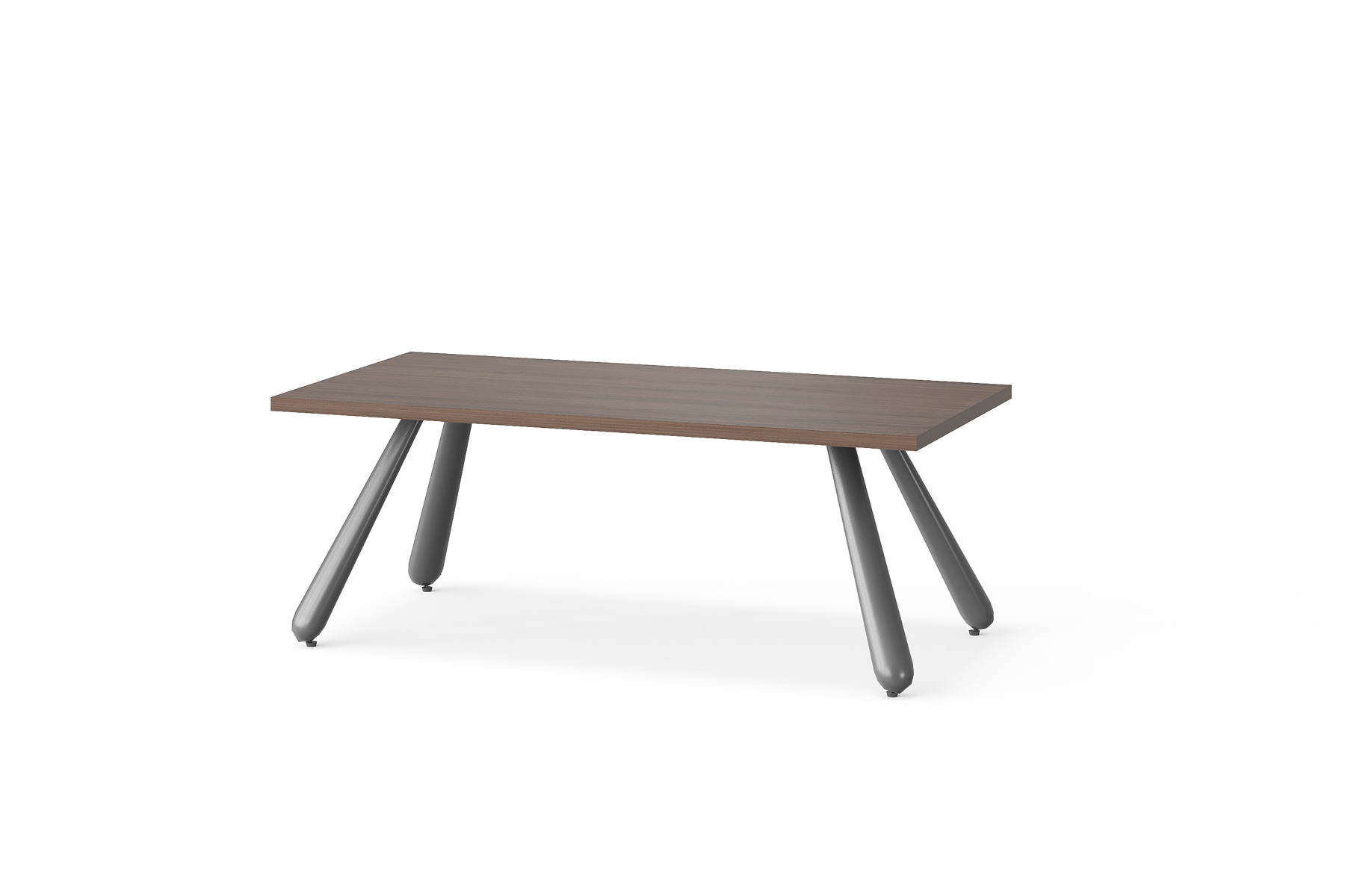 BG-2623T-G17 2026 New Rectangular Office Coffee Table with Angled Legs for Global Buyers