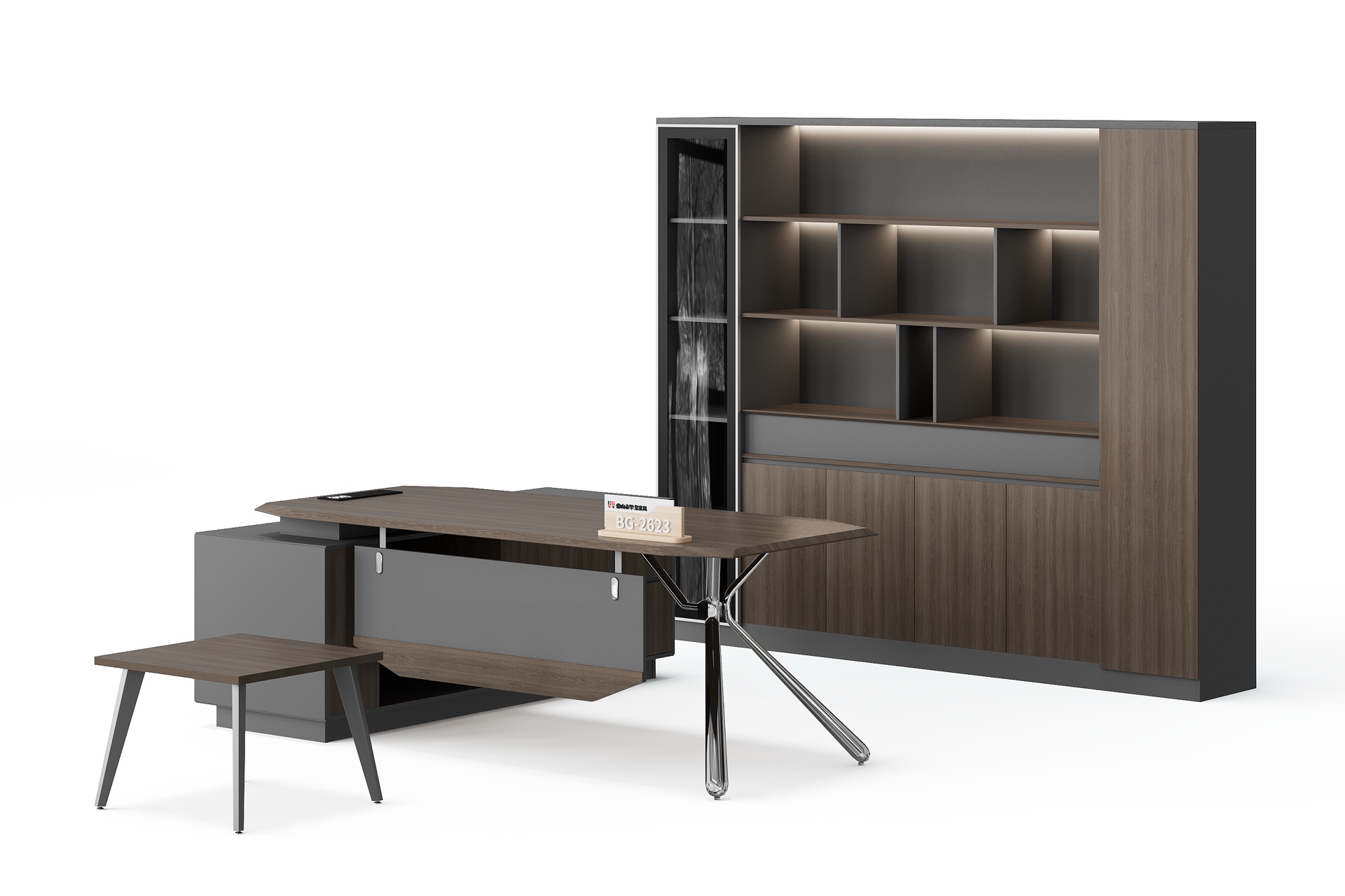 BG Office Furniture executive desk and storage wall comparison for Middle East distributors